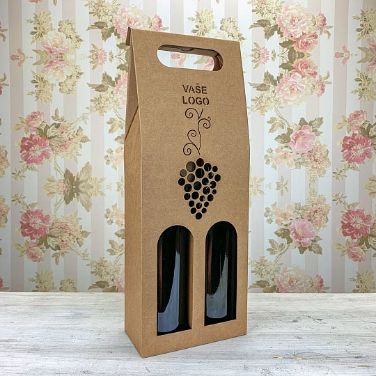 Darčeková krabica na dve vína - K71-5001-90